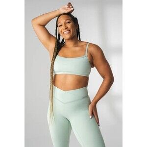 Vitality Daydream Square Bra Mint Marl Size Large